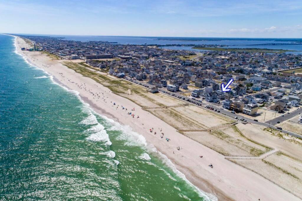 Ocean And Beach Views From Five Decks In Ortley Beach Seaside Heights Exteriör bild