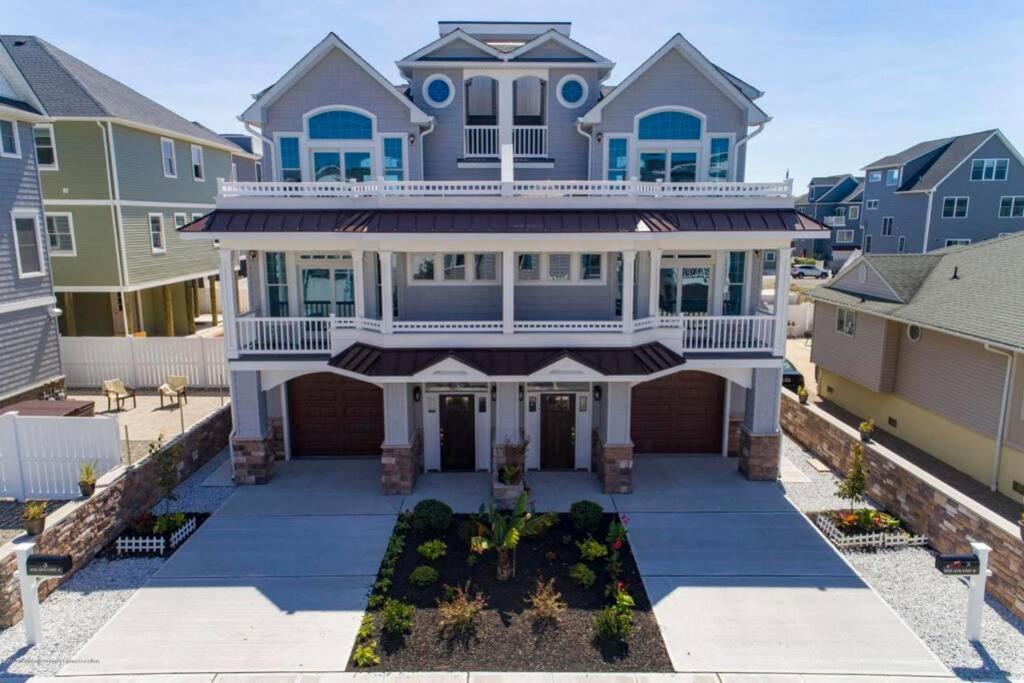 Ocean And Beach Views From Five Decks In Ortley Beach Seaside Heights Exteriör bild