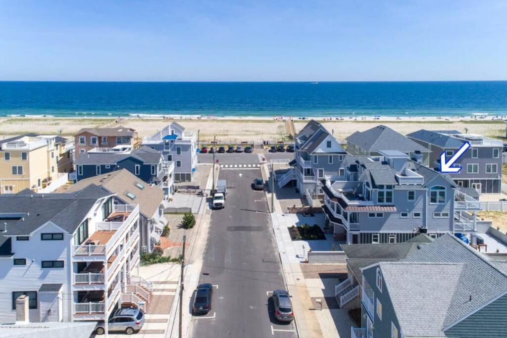 Ocean And Beach Views From Five Decks In Ortley Beach Seaside Heights Exteriör bild